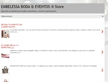 Tablet Screenshot of embelessabodas.blogspot.com