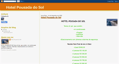 Desktop Screenshot of hotelpousadadosol.blogspot.com
