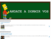 Tablet Screenshot of andate-adormirvos.blogspot.com