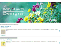 Tablet Screenshot of kerrydawaydesigns.blogspot.com