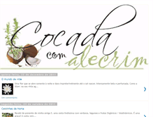 Tablet Screenshot of cocadacomalecrim.blogspot.com