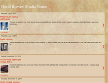 Tablet Screenshot of davidreevesstudio.blogspot.com