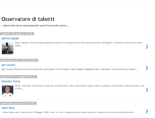 Tablet Screenshot of osservatoreditalenti.blogspot.com