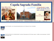 Tablet Screenshot of capelasagradafamilia.blogspot.com