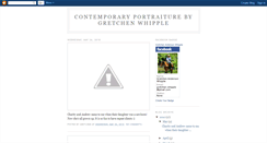 Desktop Screenshot of gretchenwhipple.blogspot.com