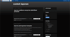Desktop Screenshot of contohlaporan26.blogspot.com