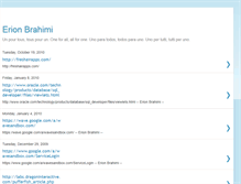 Tablet Screenshot of erionbrahimi.blogspot.com