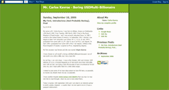 Desktop Screenshot of carloskavros.blogspot.com