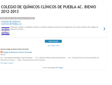 Tablet Screenshot of colegioquimicospuebla.blogspot.com