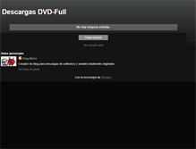 Tablet Screenshot of descargasdvdfull.blogspot.com