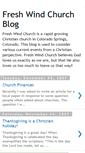 Mobile Screenshot of freshwindchurch.blogspot.com