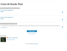 Tablet Screenshot of cristo-mi-mundo-total.blogspot.com