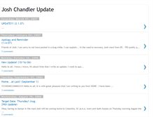 Tablet Screenshot of chandlerupdate.blogspot.com