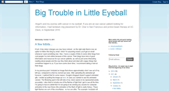 Desktop Screenshot of bigtroubleinlittleeyeball.blogspot.com