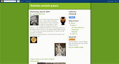 Desktop Screenshot of ancientgreeceinfo.blogspot.com