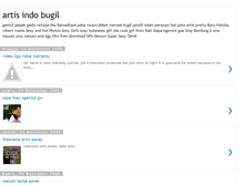 Tablet Screenshot of mau-artis-bugil.blogspot.com