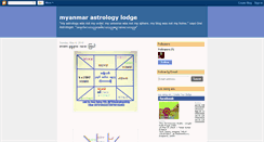 Desktop Screenshot of myanmarastrology.blogspot.com
