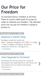 Mobile Screenshot of ourpriceforfreedom.blogspot.com