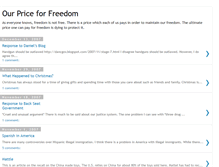 Tablet Screenshot of ourpriceforfreedom.blogspot.com