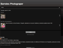 Tablet Screenshot of barralesphotograper.blogspot.com