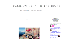 Desktop Screenshot of fashionturntotheright.blogspot.com