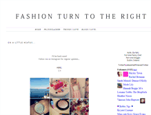 Tablet Screenshot of fashionturntotheright.blogspot.com