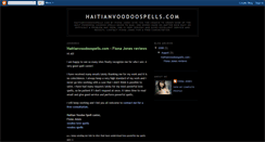 Desktop Screenshot of haitianvoodoospells.blogspot.com