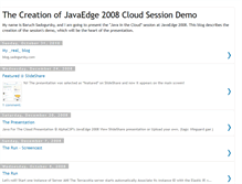 Tablet Screenshot of javaedge2008-cloud-demo.blogspot.com