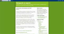 Desktop Screenshot of navegandonoesporte.blogspot.com