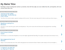 Tablet Screenshot of mymaineview.blogspot.com