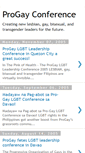 Mobile Screenshot of progayconference.blogspot.com