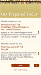 Mobile Screenshot of getpreparedtoday.blogspot.com