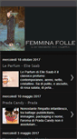 Mobile Screenshot of femminafolle.blogspot.com