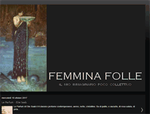 Tablet Screenshot of femminafolle.blogspot.com