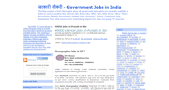 Desktop Screenshot of employment-samachaar.blogspot.com