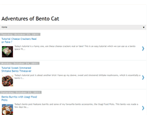 Tablet Screenshot of bentocat.blogspot.com