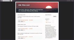 Desktop Screenshot of okfilmlist.blogspot.com