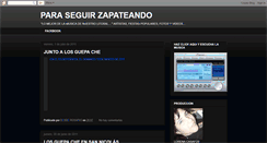 Desktop Screenshot of paraseguirzapateando.blogspot.com