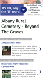 Mobile Screenshot of albanyruralcemetery.blogspot.com