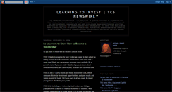 Desktop Screenshot of learning-to-invest.blogspot.com