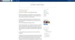 Desktop Screenshot of corybefort.blogspot.com