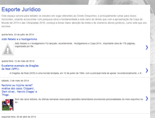 Tablet Screenshot of esportejuridico.blogspot.com