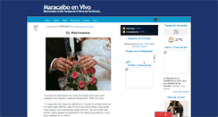 Desktop Screenshot of maracaiboenvivo.blogspot.com