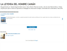 Tablet Screenshot of leyendahombrecaiman.blogspot.com