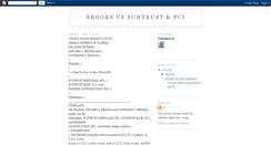 Desktop Screenshot of brookslawsuit.blogspot.com
