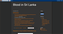 Desktop Screenshot of bloodinsrilanka.blogspot.com