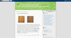 Desktop Screenshot of decktiles.blogspot.com