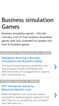 Mobile Screenshot of business-simulation-games.blogspot.com