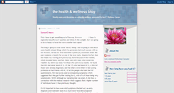 Desktop Screenshot of icwellnesscenter.blogspot.com
