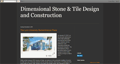Desktop Screenshot of dimensionalstone.blogspot.com